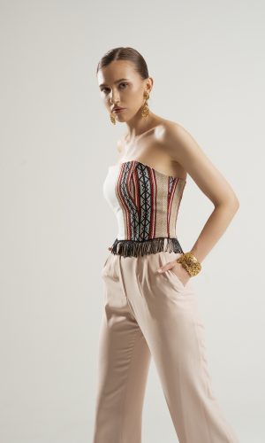 The Sadu Top - Beige